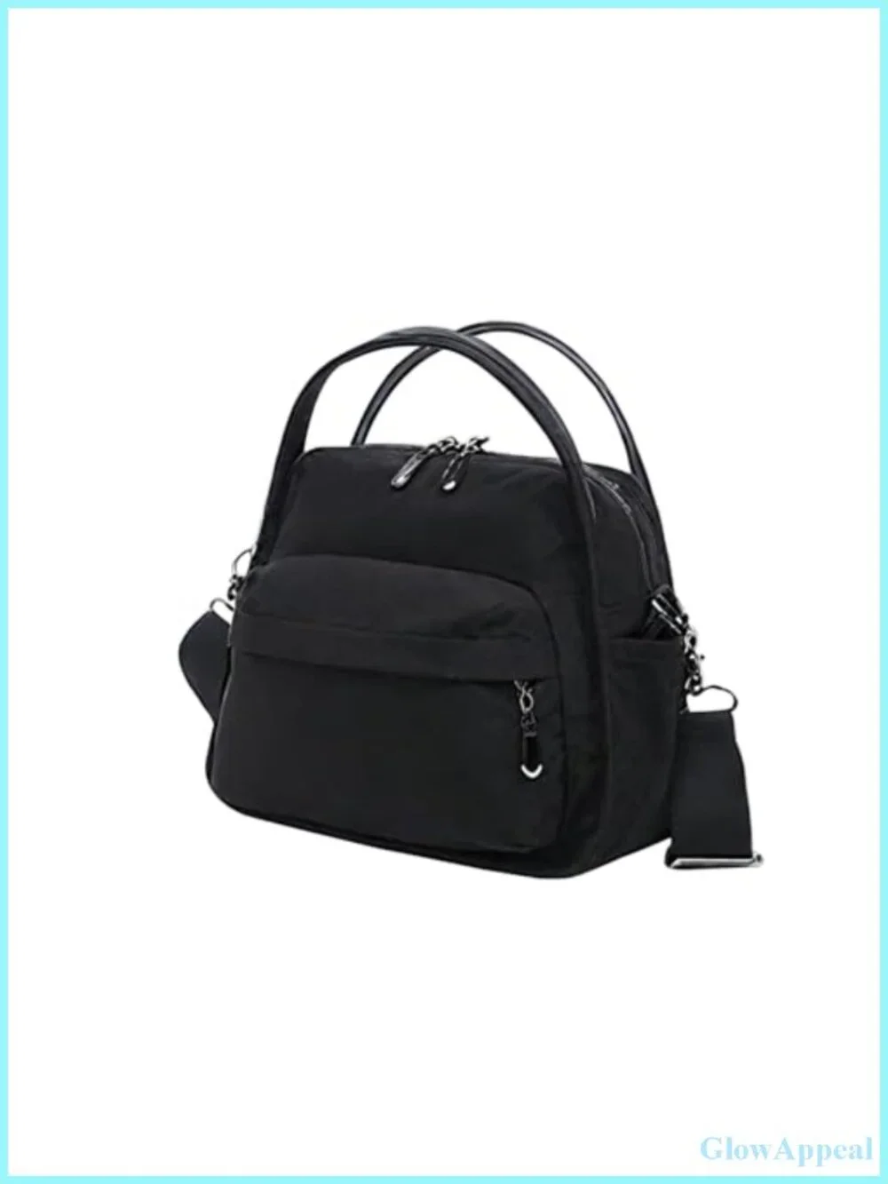 Oxford Handbag Waterproof Shoulder Crossbody Bag Lightweight Top Handle